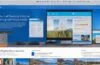 In einem hell erleuchteten, modernen Home-Office sitzt eine freundliche Person entspannt vor einem großen Bildschirm, auf dem der Microsoft Edge-Browser mit geöffnetem Copilot-Panel zu sehen ist, während sanftes Tageslicht durch das Fenster fällt und eine warme, inspirierende Atmosphäre für produktives Surfen und konzentrierte KI-Unterstützung schafft.