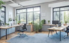 Ein helles, einladendes Büro mit natürlichen Sonnenstrahlen, in dem ein konzentriertes Entwicklerteam um einen modernen Laptop versammelt ist, während sie lebhaft über komplexe Angular-Codezeilen diskutieren – warme Holztöne und sanfte Farben schaffen eine freundliche, produktive Atmosphäre, die die innovative Praxis moderner Webentwicklung widerspiegelt.