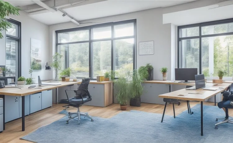 Ein helles, einladendes Büro mit natürlichen Sonnenstrahlen, in dem ein konzentriertes Entwicklerteam um einen modernen Laptop versammelt ist, während sie lebhaft über komplexe Angular-Codezeilen diskutieren – warme Holztöne und sanfte Farben schaffen eine freundliche, produktive Atmosphäre, die die innovative Praxis moderner Webentwicklung widerspiegelt.