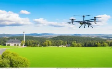 In einem sonnendurchfluteten kalifornischen Wüstenpanorama steht ein modernes Forschungsteam vor einer High-Tech-Drohne, während im Hintergrund ein heller, strahlender Himmel den fragilen Balanceakt zwischen wissenschaftlicher Innovation und den Risiken des Klimaprojekts symbolisiert.