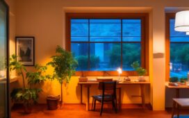 Ein warm erleuchteter, moderner Büroraum mit einer freundlichen Entwickler:innen-Community, die konzentriert an Laptops arbeitet, während natürliches Tageslicht sanft durch große Fenster fällt und eine Atmosphäre von Offenheit, Innovation und Zusammenarbeit rund um neueste KI-Technologien vermittelt.