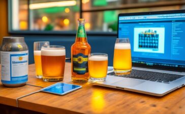 Ein strahlend helles, cineastisch komponiertes Foto eines modernen, lichtdurchfluteten Innovationsbüros, in dem ein diverses Team von Forschenden und IT-Sicherheitsexpert:innen bei der konzentrierten Zusammenarbeit über Laptops und digitalen Modellen an ethisch verantwortlicher KI-Entwicklung arbeitet und dabei eine herzliche, vertrauensvolle Atmosphäre schafft.