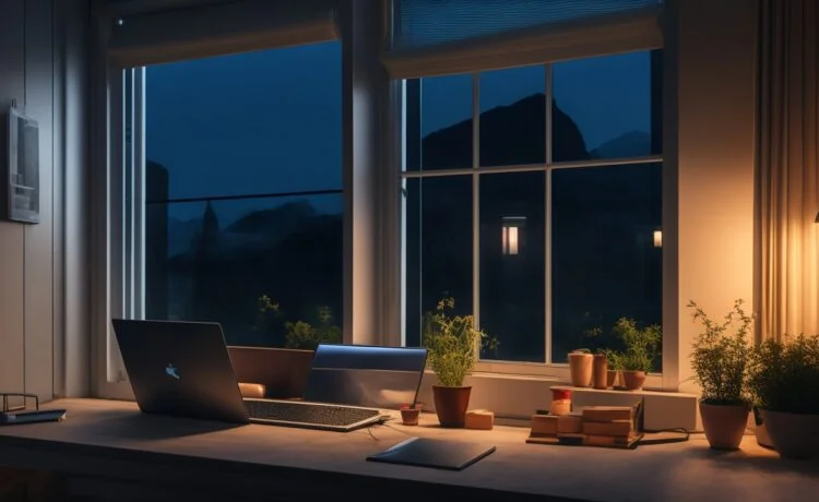 Ein warm beleuchtetes, modernes Großraumbüro mit konzentrierten Softwareentwicklern, die in freundlicher Atmosphäre an Laptops und Bildschirmen arbeiten, während natürliches Tageslicht durch große Fenster strahlt und die dynamische Zukunft der Softwareentwicklung symbolisiert.