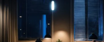 Ein hell erleuchteter Arbeitsplatz mit warmem Tageslicht durch ein großes Fenster, auf dem ein geöffnetes iPhone neben sorgfältig sortierten Elektronikbauteilen liegt, während unscharf im Hintergrund Hände konzentriert an einem Smartphone arbeiten – ein ruhiges, einladendes Bild, das die komplexe Reise gestohlener Geräte in einer modernen Reparaturumgebung widerspiegelt.