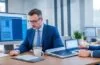 Ein heller, klarer Arbeitsplatz mit professionellem Laptop und Notizen, auf dem sanftes Tageslicht fällt, vermittelt konzentrierte IT-Experten bei der Analyse komplexer Sicherheitsprotokolle – eine warm einladende, realistische Szene, die die Dringlichkeit und Menschlichkeit hinter der HTTP/2-Sicherheitslücke einfängt.