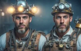 Ein strahlend helles, natürlich beleuchtetes Porträt eines humanoiden Roboters mit geschmeidiger Bewegungsdynamik, der in einem modernen, freundlich wirkenden Laborumfeld mit warmen Holztönen und sanftem Tageslicht steht, dessen menschenähnliche Proportionen und präzise Mechanik Hoffnung auf eine harmonische Zusammenarbeit zwischen Technik und Mensch ausstrahlen.