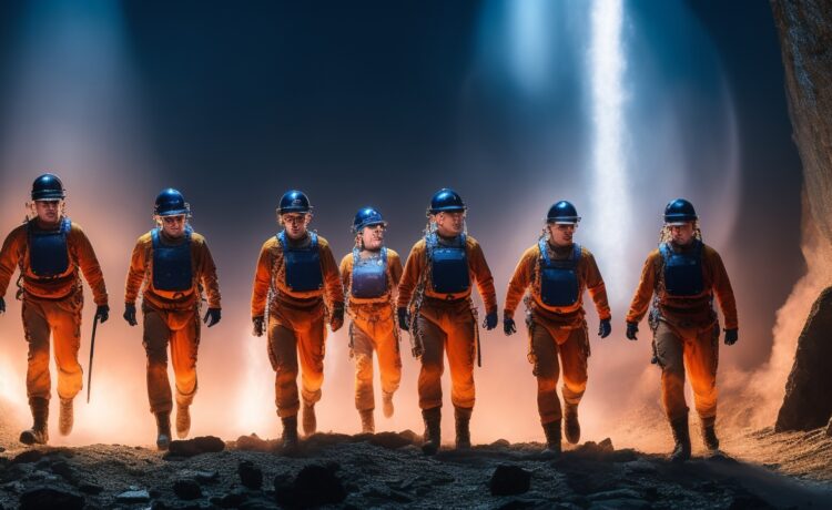 In einem hell erleuchteten, modernen Labor strahlt ein Team von Forscherinnen und Forschern in freundlicher, konzentrierter Atmosphäre, während sie an Bildschirmen mit komplexen Datenströmen arbeiten und so Hoffnung und Fortschritt in der Kinderkrebsforschung visualisieren.