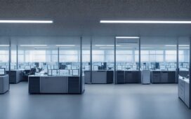 Ein hell erleuchtetes, modernes Entwicklerbüro mit warmem Tageslicht, in dem konzentrierte Programmierende um einen großen Bildschirm versammelt sind, auf dem klar strukturierte Code-Dictionaries zu sehen sind – eine Atmosphäre voller Fokus, Zusammenarbeit und technischer Innovation.