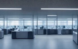 Ein hell erleuchtetes, modernes Entwicklerbüro mit warmem Tageslicht, in dem konzentrierte Programmierende um einen großen Bildschirm versammelt sind, auf dem klar strukturierte Code-Dictionaries zu sehen sind – eine Atmosphäre voller Fokus, Zusammenarbeit und technischer Innovation.