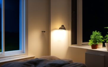 Ein warm beleuchtetes, modernes Smartphone in einer hellen Wohnumgebung, das den entspannten Nutzer beim sicheren Zugriff auf die Chrome-App zeigt, während natürliches Tageslicht sanft durch ein Fenster fällt und eine freundliche, vertrauensvolle Atmosphäre schafft.