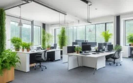 Ein sonnendurchflutetes, modernes Büro mit konzentriert arbeitenden Entwickler:innen vor mehreren Bildschirmen, die komplexen Code überprüfen, während warme Holztöne und natürliche Pflanzen eine einladende, vertrauensvolle Atmosphäre schaffen.