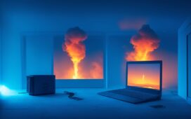 In einem hell erleuchteten, modernen Büroumfeld arbeiten diverse Entwicklerinnen und Entwickler konzentriert an Laptops und Bildschirmen, während warme Sonnenstrahlen durch große Fenster fallen und eine Atmosphäre von Offenheit, Innovation und inspirierender Zusammenarbeit schaffen.