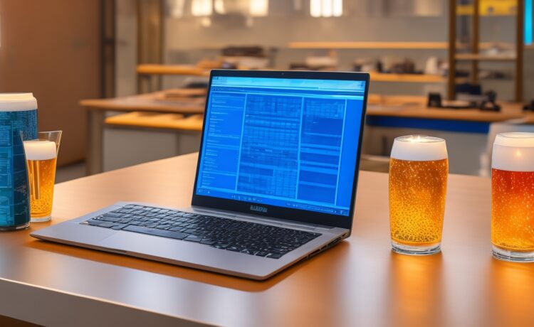 Ein einladend helles, natürlich beleuchtetes Szenario eines modernen Arbeitsplatzes mit fokussiertem Team aus vielfältigen Forschenden, die an Laptops und großen Bildschirmen mit komplexen Datenanalysen arbeiten, umgeben von warmen Holztönen und grünen Pflanzen, das Vertrauen, Verantwortung und den sensiblen Umgang mit digitalen Informationen symbolisiert.