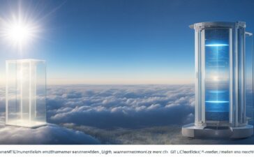 Ein sonnendurchfluteter moderner Serverraum mit glänzenden, energieeffizienten Rechenzentren, in dem technikaffine Menschen in entspannter Atmosphäre nachhaltige Innovationen diskutieren – strahlend freundlich, mit natürlichem Licht und warmer Farbgebung, die den zukunftsweisenden Wandel hin zu grüner IT lebendig einfängt.