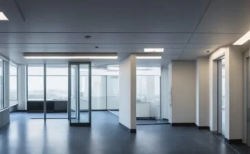 In einem hell erleuchteten, modernen Büroambiente diskutieren diverse Menschen verschiedener Altersgruppen lebhaft und vertrauensvoll miteinander, während Sonnenlicht durch große Fenster fällt und eine warme, einladende Atmosphäre schafft, die das Spannungsfeld zwischen Technologie, Informationsvielfalt und digitaler Vertrauensbildung eindrucksvoll einfängt.