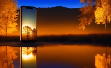 Ein strahlend natürlich beleuchtetes, minimalistisch inszeniertes Foto eines schlanken iPhone Air aus poliertem Titan, das in warmem Tageslicht auf einem hellen Holztisch liegt und dabei durch die sanften Reflexionen die perfekte Symbiose aus filigranem Design und modernster Technologie ausstrahlt.