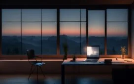 In einem hell erleuchteten, modernen Workspace sitzen mehrere Menschen konzentriert vor Laptops und Tablets, während im Hintergrund warme Sonnenstrahlen durch große Fenster fallen und die angespannte, gleichzeitig hoffnungsvolle Atmosphäre der Zusammenarbeit an komplexen KI-Sicherheitsfragen einfangen.