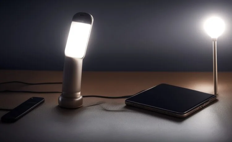 Ein lichtdurchflutetes, modernes Smartphone wird in einer warmen, einladenden Szene in den Händen eines entspannten, lächelnden jungen Erwachsenen gehalten, umgeben von weichem Tageslicht, das die technologisch fortschrittliche, aber menschliche Verbindung zur KI-gesteuerten Zukunft der mobilen Kommunikation strahlt.