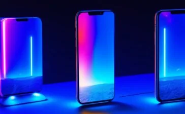 Ein hell erleuchtetes, modernes Setting mit einem iPhone 17 im Fokus, das von warmem Tageslicht durchflutet wird und die neue Dual Capture-Funktion subtil durch zwei Kameralinse-Reflexionen symbolisiert, während eine einladende, kreative Atmosphäre für mobile Fotografie-Enthusiasten entsteht.