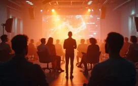 Ein strahlend helles, warm beleuchtetes Porträt eines vielfältigen Teams aus Entwickler:innen und Kreativschaffenden vor einem modernen Studio-Hintergrund, die voller Begeisterung an digitalem Storytelling mit Künstlicher Intelligenz arbeiten – ein Symbol für die innovative Verschmelzung von Disney-Magie und OpenAI-Technologie.