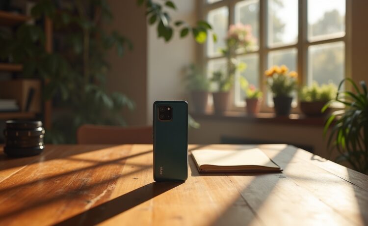 In einem modernen, sonnendurchfluteten Arbeitszimmer liegt das Xiaomi 17 Ultra Leica-Edition Smartphone elegant auf einem warmen Holztisch, umgeben von dezenten Kameraobjektiven und entspannten Fotograf*innen, deren lächelnde Gesichter die gelungene Symbiose aus innovativer Technik und authentischer Handwerkskunst widerspiegeln.